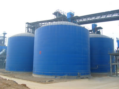 清城水泥钢板库改造