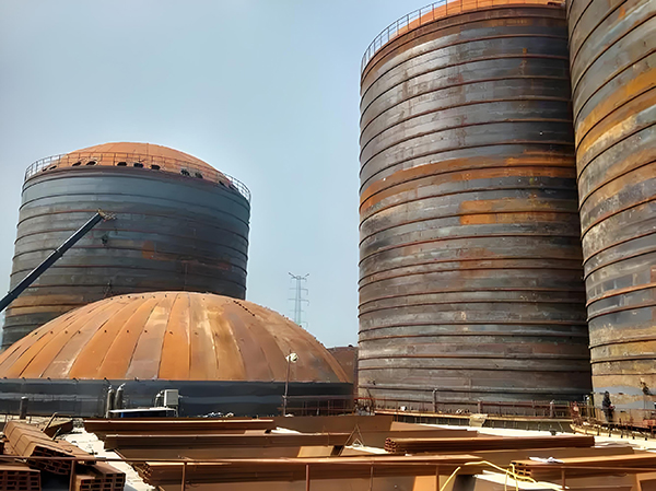 清城焦粉钢板仓